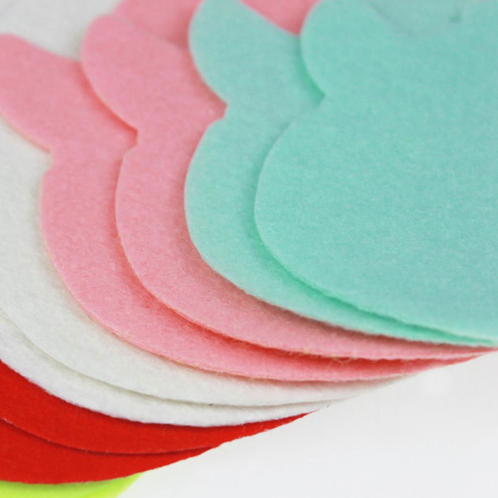 Easter chicks diecut felt decoration sheet