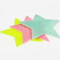 Star assortment felt decoration