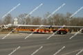 Expandable trailer for windpower blade trailer