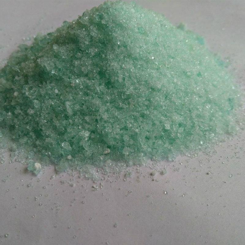 Food grade Green crystal granule heptahydrate Ferrous sulphate