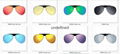 sunglass leisure sporty cool fashion UV400 driving fishing sunglasses driving  3