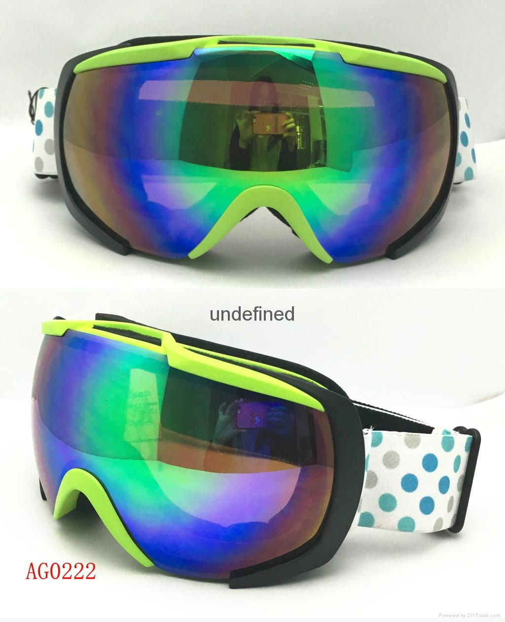 Ski goggle fashion protective UV400 goggles 2