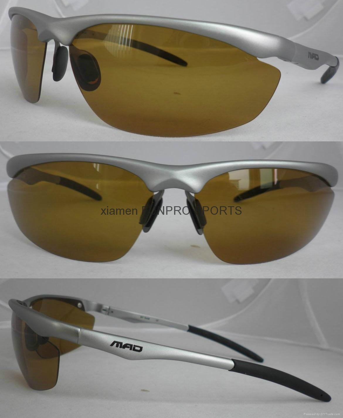 Aluminum polarized sunglassf UV400 fishing driving running glasses 5