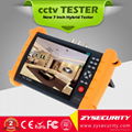 zysecurity 7 inch Touch Screen CCTV Tester , 5in1 cctv tester