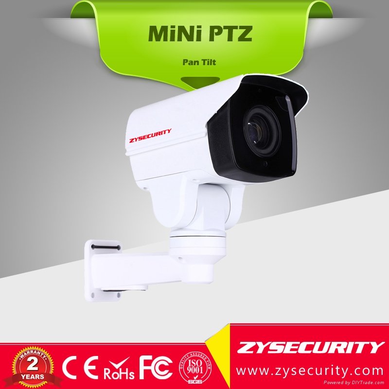 zysecurity New Tech IPC 2.4MP mini PTZ Bullet 10X zoom,5.1-51mm mini PTZ 2