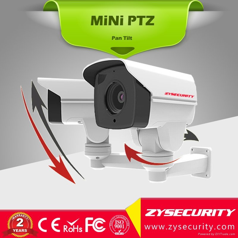 zysecurity New Tech IPC 2.4MP mini PTZ Bullet 10X zoom,5.1-51mm mini PTZ