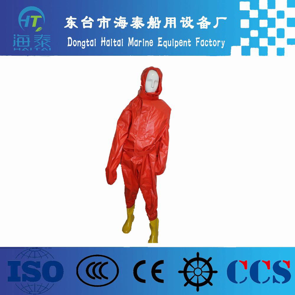 Good quality SOLAS approved Light Chemical Protective Suits RFH01