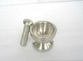 Good Quality Stainless Steel Hand Press Cup for Medicine Garlic kitchenware