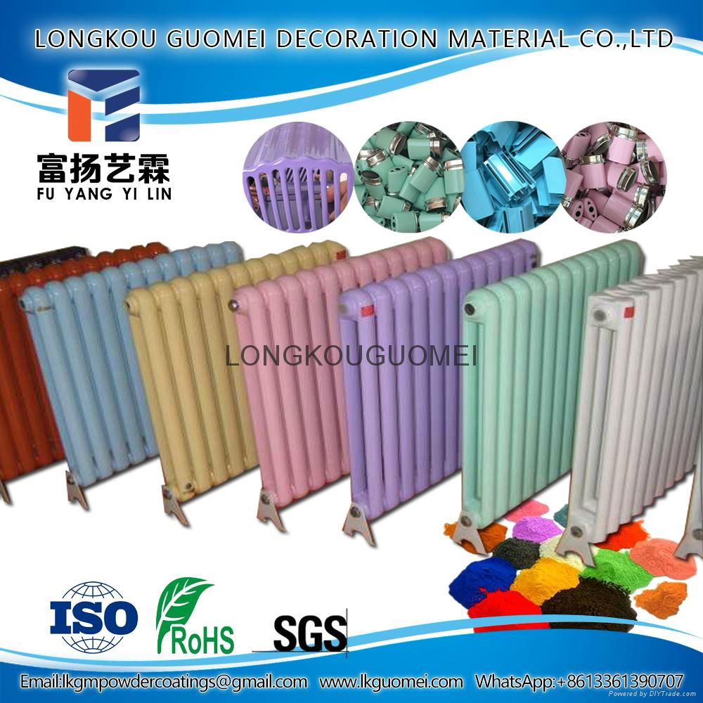 Hot Selling high gloss spray powder paint for heat radiator