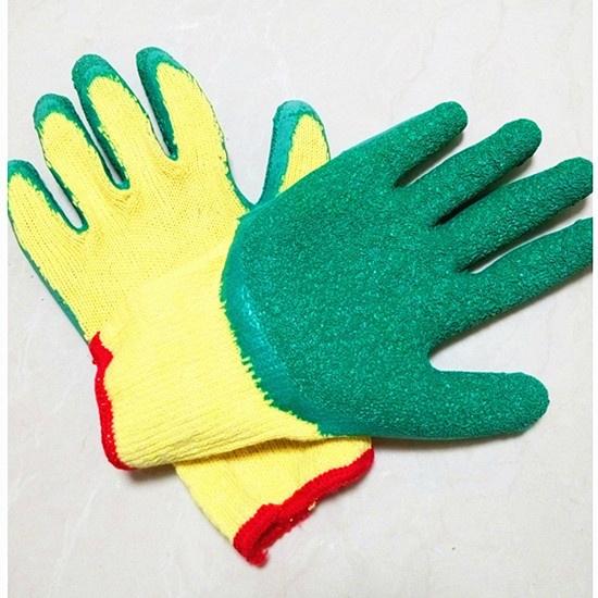 cheap latex coated glove made in china 2