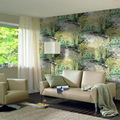 3D vinyl coated waterproof wallcovering