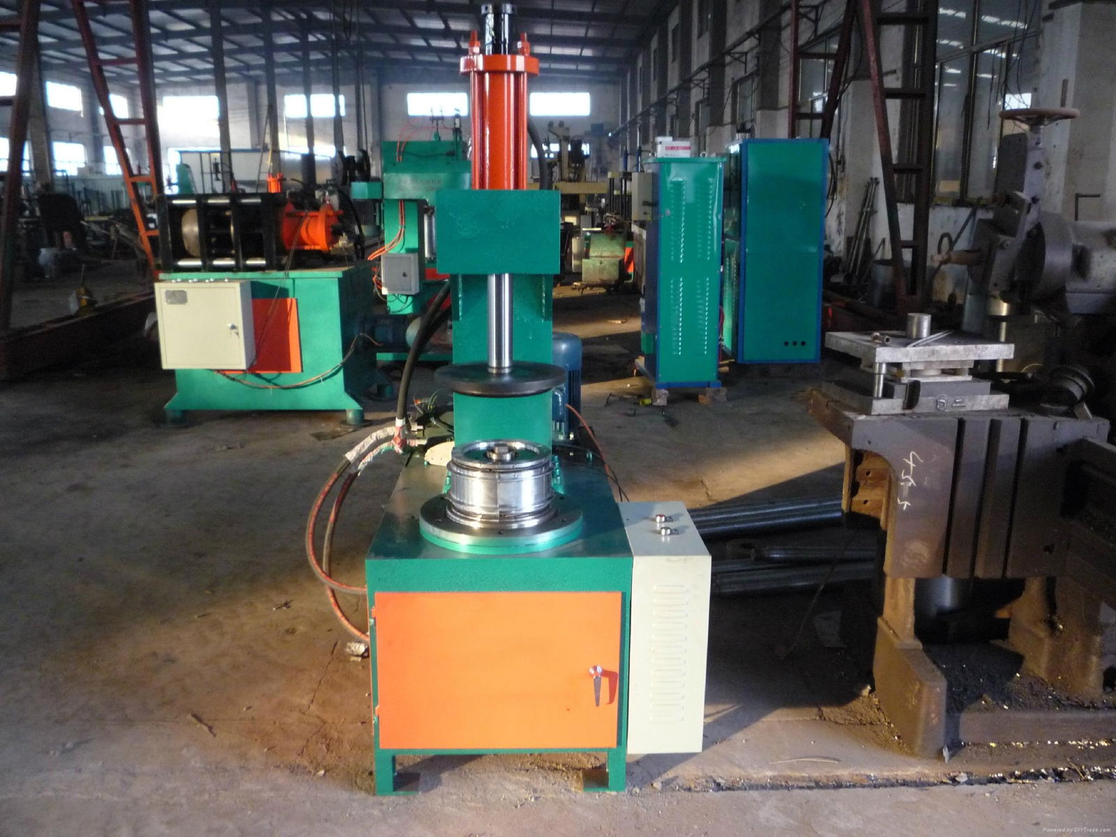 Supply fan flanging equipment 5