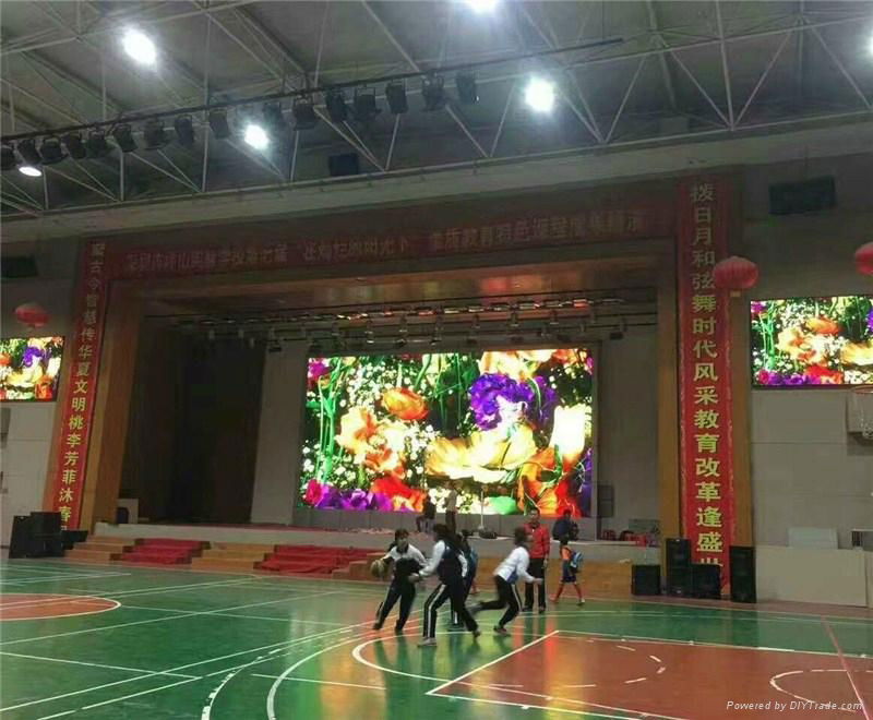 HD full color rgb color rental led display p4 4