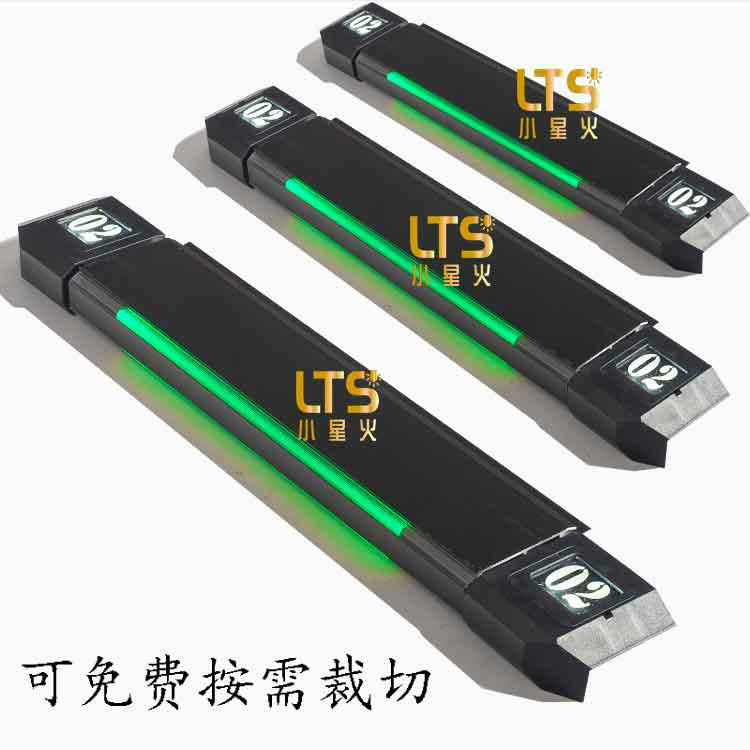 LED green light green line cinema theater LED step step light aluminum ladder la 5