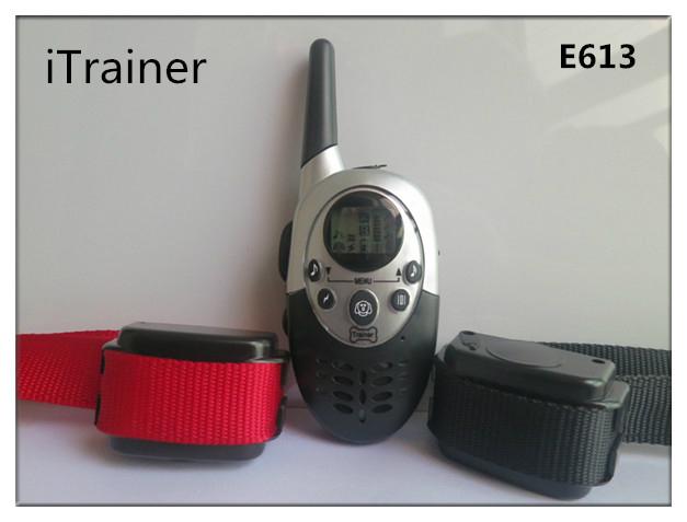 Useful dog trainer 1000M range remote control anti bark collar 