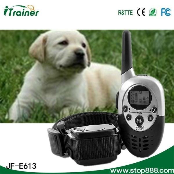 Useful dog trainer 1000M range remote control anti bark collar  4