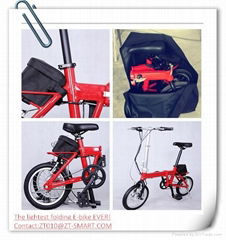 Customized Folding Electric Bicycle