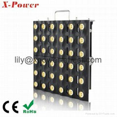 36PCs Blinder Led matrix light/6x6 washer light