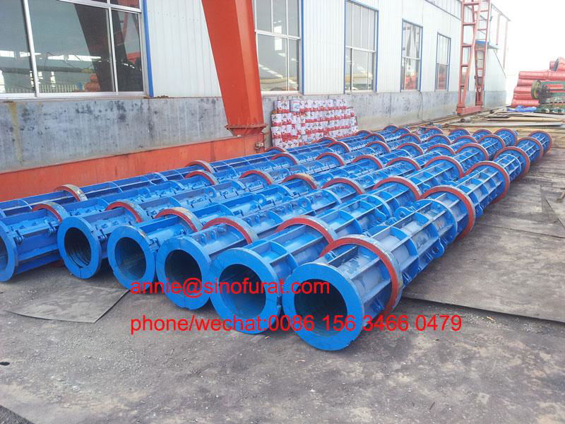 Electric concrete spun pole mould 3