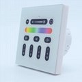 2.4 G wall panel led controller with 4 zone controller dimmaber led lighting 1