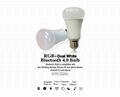 rgbw rgb+cct led bluetooth bulb 12 programs music timmer  CE  FCC Rohs  1