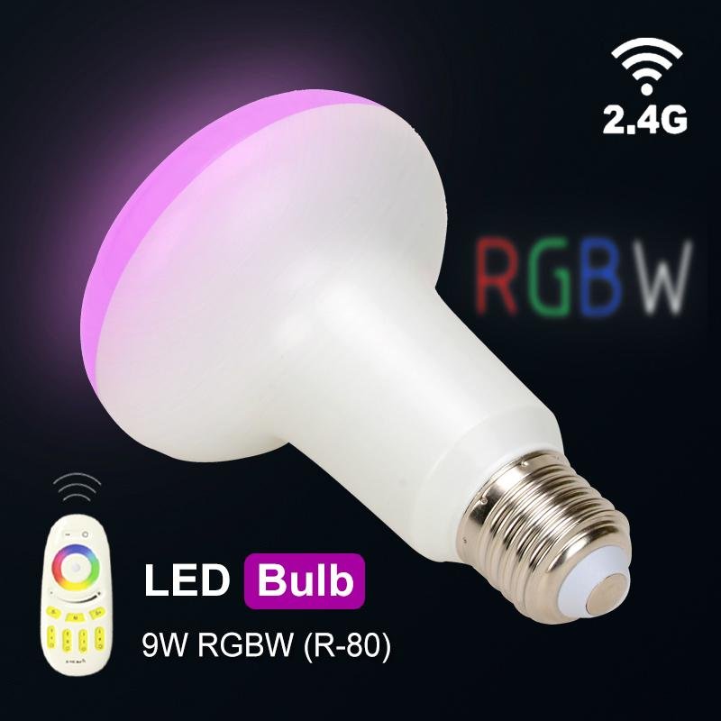 rgbw rgb led mushroom bulb,led globe ,led lamp, led indoor lighting  wifi bulb 2