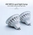 led bulbs rgbw rgb led spotlight gu5.3