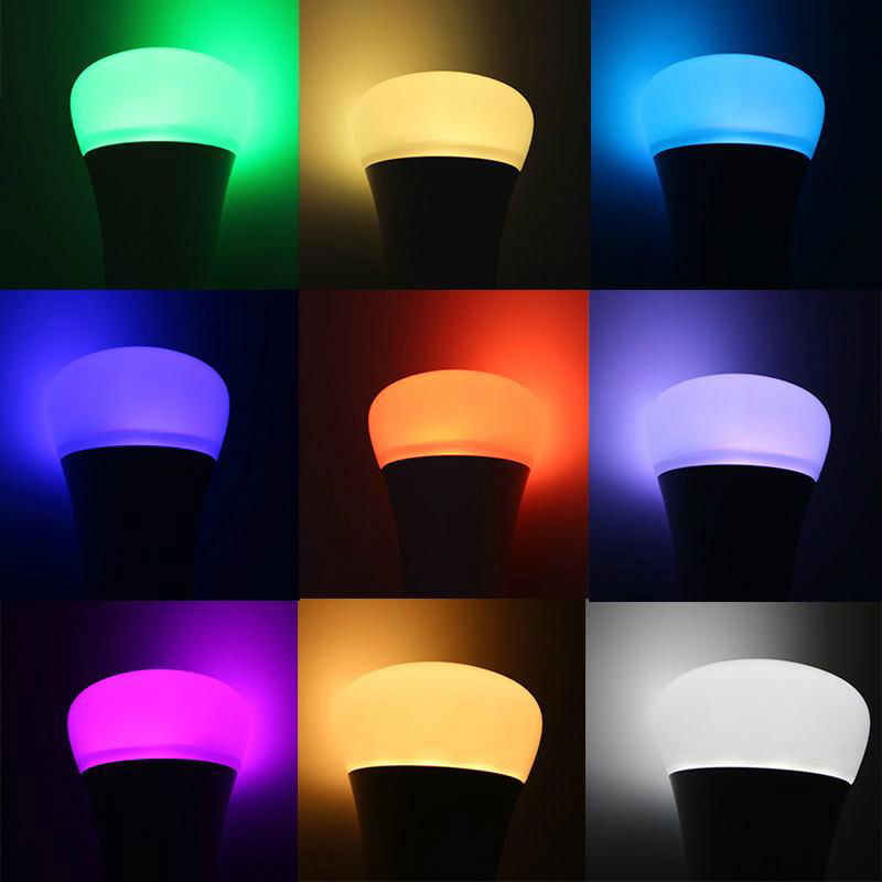 wireless led bleuttoh bulb light Smart music Bulb 16 million Colors Change IOS   4