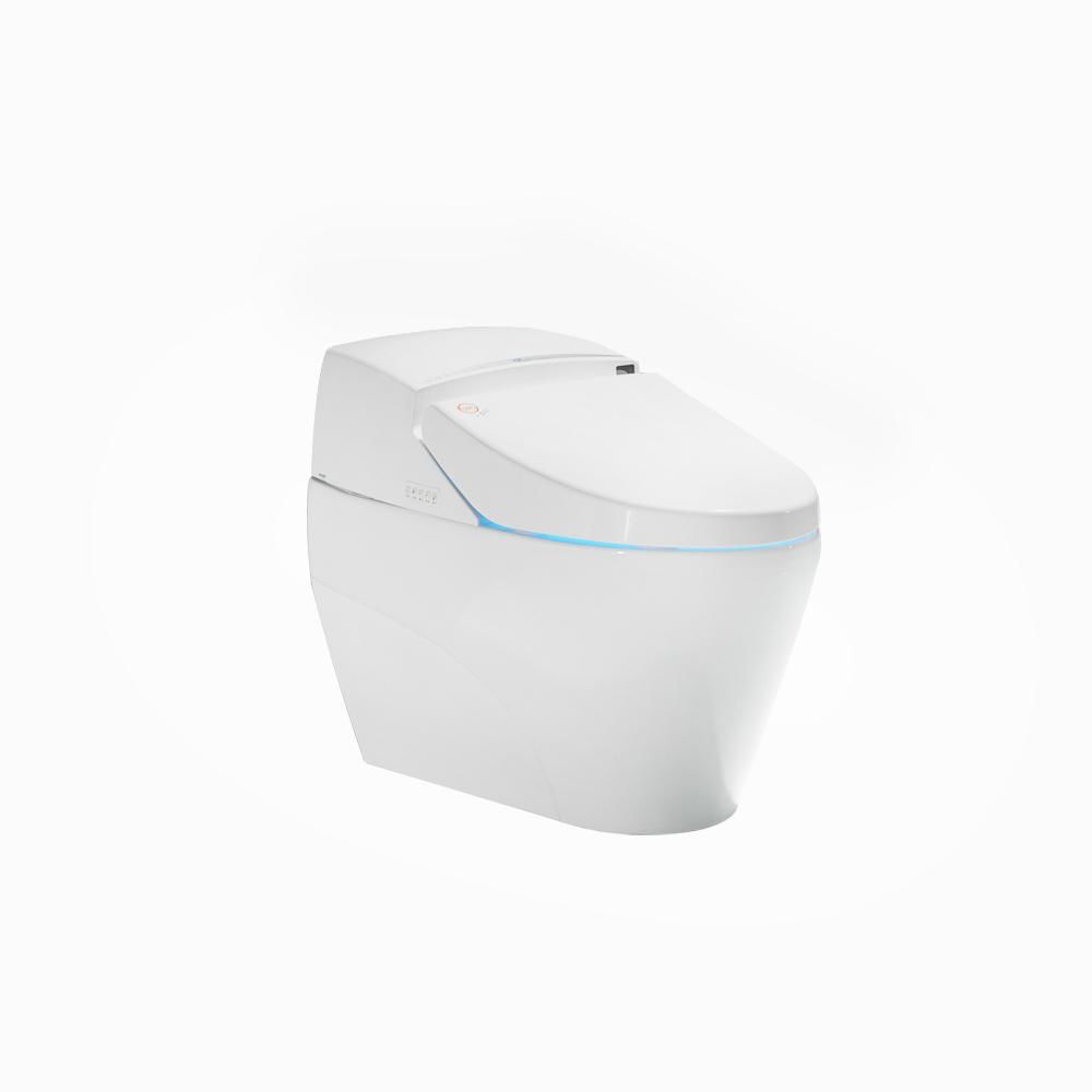 Good quality bathroom ceramic intelligent toilets one piece siphonic toilet