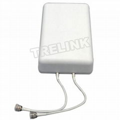 2.4/5.8 GHz Vertical Polarized 11.5/14 dBi MIMO WiFi Panel Antenna