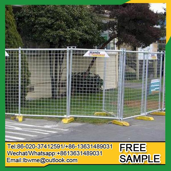 NewHaven temporary fence panels hot sale Hartford crowded control barrier 4