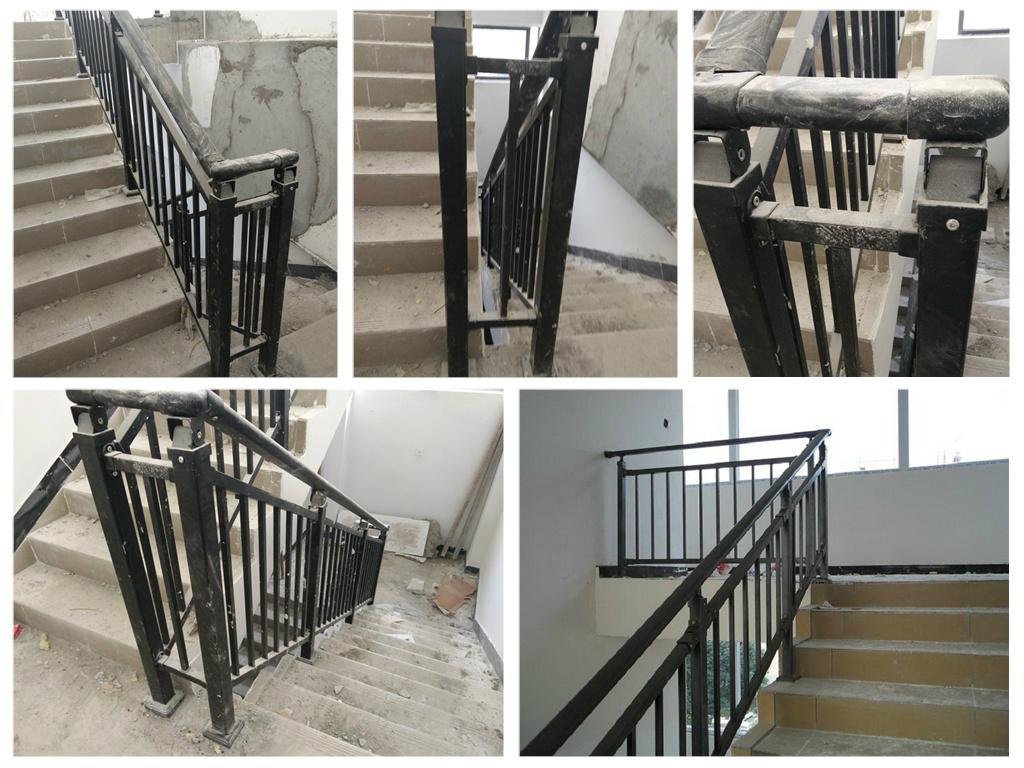 wrought iron stair railing design 3