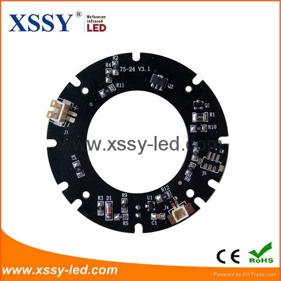 High Efficiency Brightness Infrared SMD 2835 LED 14mil PCB Board for CCTV Camera