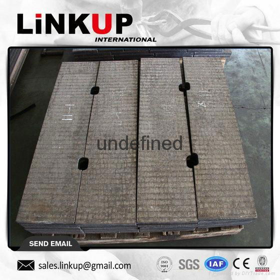 Clading hardfacing steel plate