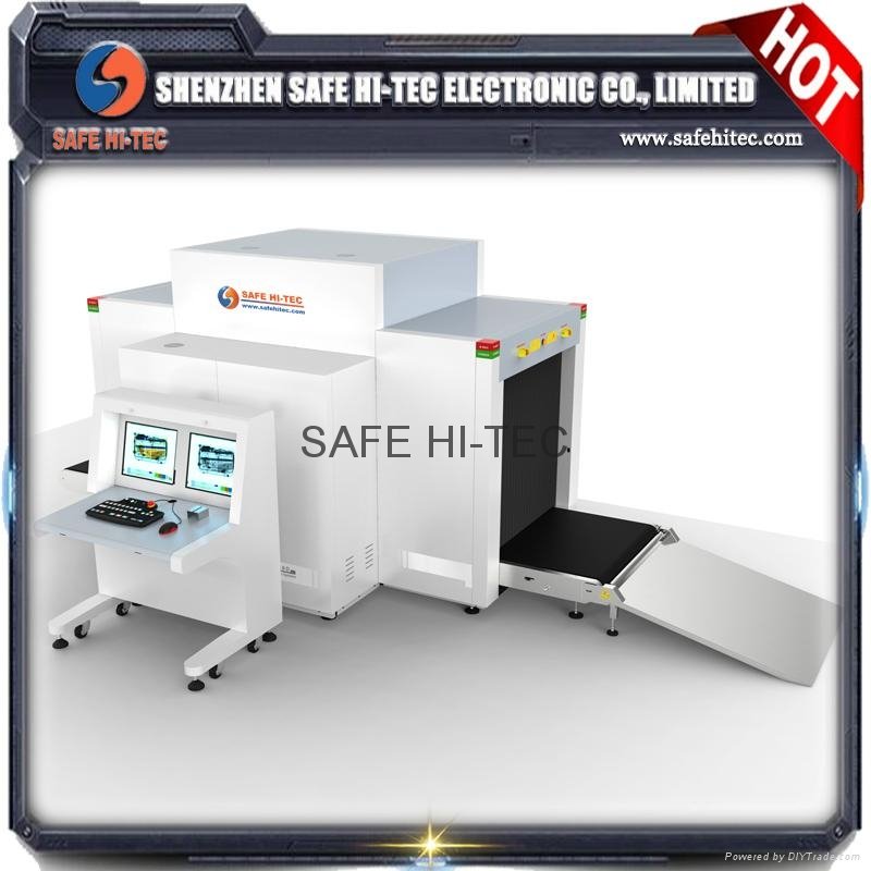 Dual-view angle Double-generator L   age X-ray Inspection Scanner Machine AT1001