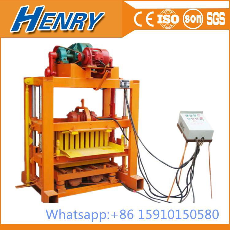 QTJ4-40 Concrete Block Making Machine