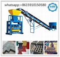  QT40-1 Small Concrete Hollow Block Macking Machine 1