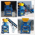  QT40-1 Small Concrete Hollow Block Macking Machine 2