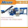 Qt4-25 Fully Automatic Cocnrete Block Making Machine Pavers Brick Machine Line 1