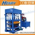 Qt4-30 Hydraulic and Diesel Engine Hollow Solid Concrete Block Paver Making Mach