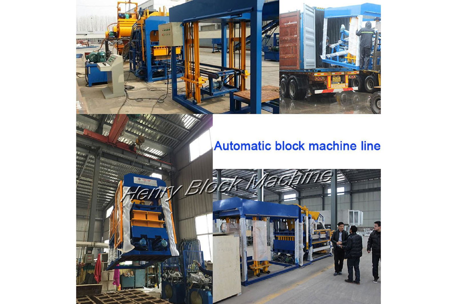 hot sale big type of fully automatic concrete block making machine kine 4