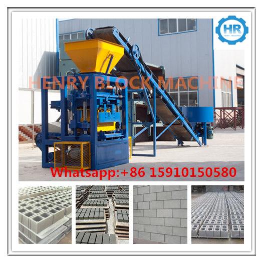 the most popular semi-automatic concrete block making machine in Africa