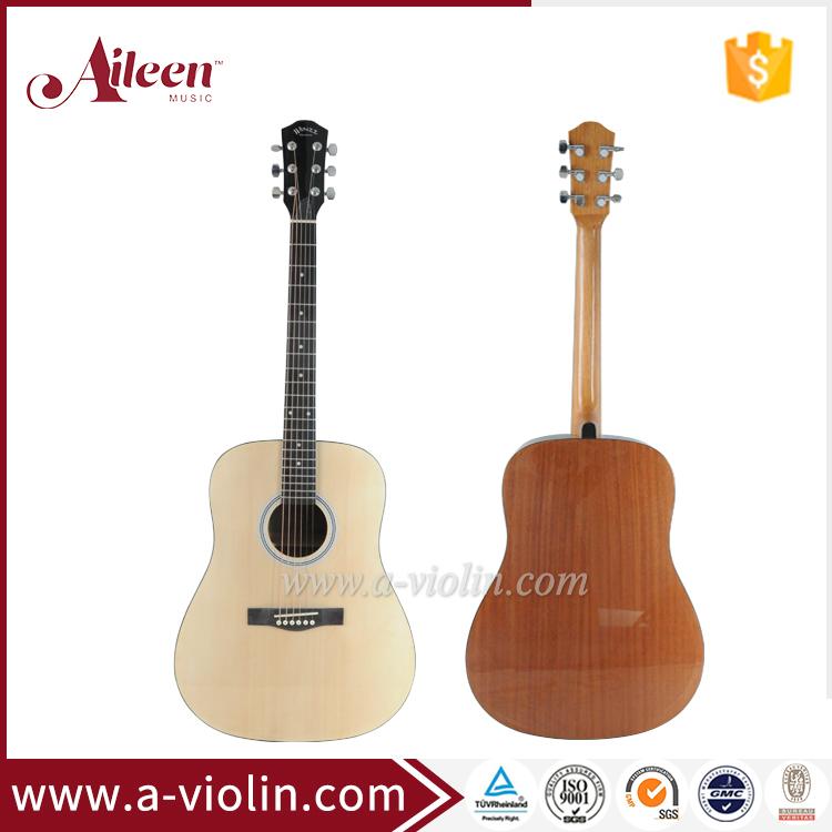 Hot sale Spruce plywood top acoustic guitar (AF48)