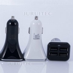 Factory Price Fast Charging 4 Ports 6.8A USB Car Charger 
