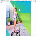 cheap Chinese folding bike without seat for body building 5