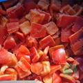 Frozen Red Pepper cubes 1