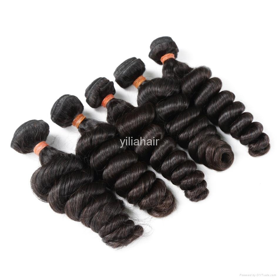 virgin remy Indian hair weave extensions