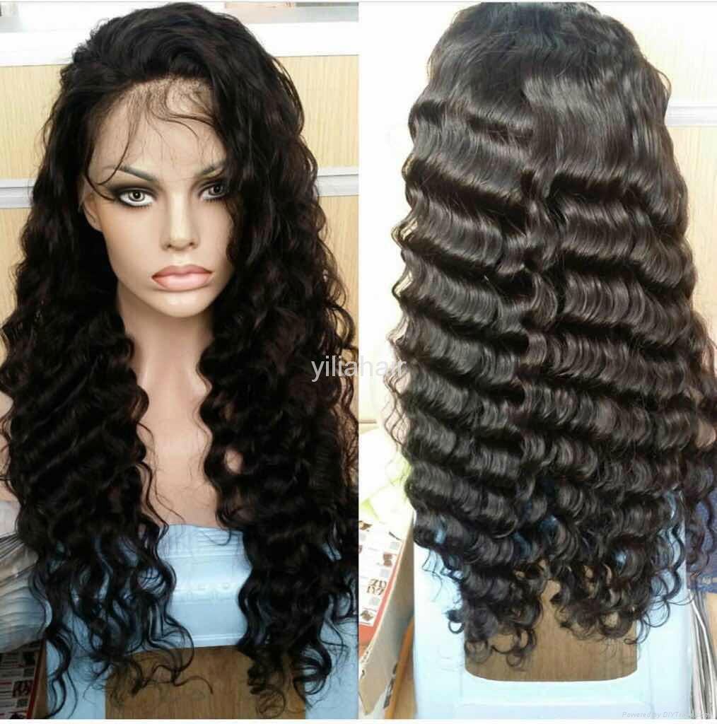 human hair full lace wigs & lace frontal wigs FLW Yilia Hair (China