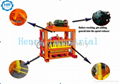 QTJ4-40 Simple Block Machine Paver Machine Manual Solid Hollow Block Machine