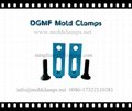 Stepped end mold clamps plain clamp for injection molding and milling